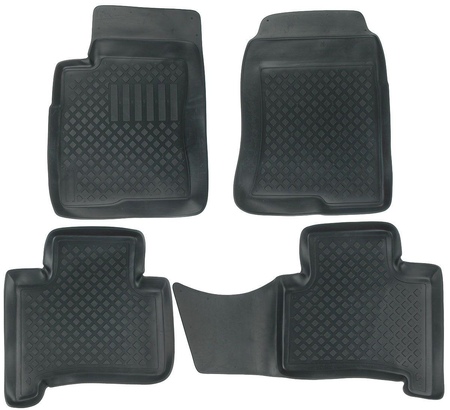 Коврики в салон полимерные 3D LLocker Toyota Land Cruiser Prado 150 (2009-2021) 0209060501