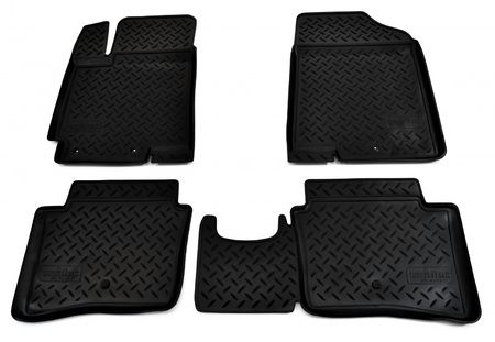 Коврики в салон полимерные Norplast Kia Rio (2011-2017) NPL-Po-43-37