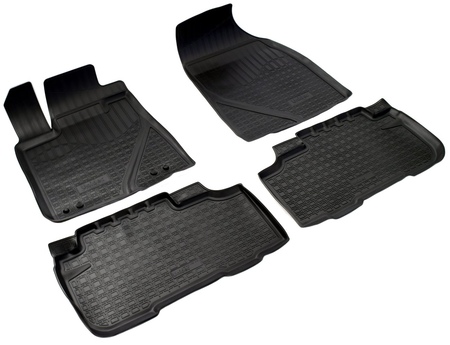 Коврики в салон полимерные Norplast Toyota Highlander (2014-2017) NPA10-C88-305