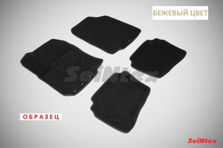 3D Коврики в салон Seintex бежевые Hyundai i20 (2008-2014) 84714