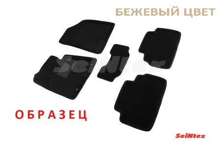 3D Коврики в салон Seintex бежевые Hyundai i30 (2012-2019) 84134