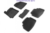 3D EVA коврики в салон черные Seintex соты для Toyota Land Cruiser (2012-2021)