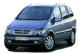 Opel Zafira A рестайлинг 2002-2005