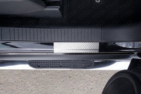 Накладки порогов (декоративная) Jeep Compass (2014-2019) JEEPCOM14-15