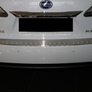 Накладка на задний бампер профилированная с загибом Lexus RX (2010-2019)
