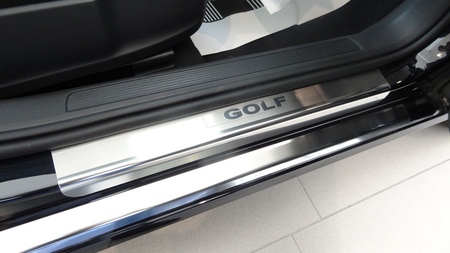 Накладки на пороги Volkswagen Golf VII (2012-2020) 08-1887