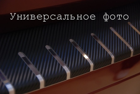 Накладка на задний бампер профилированная с загибом karbon Lexus RX (2010-2019) 30-3632