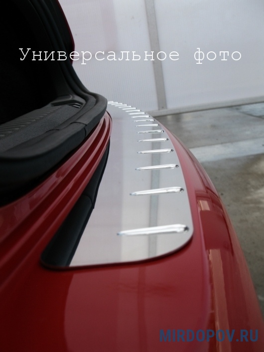 Накладка на задний бампер для Шевроле Лачетти / Chevrolet Lacetti 5d (2002-2014) style 39