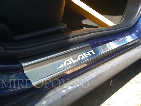 Накладки на пороги Mitsubishi GALANT IX (2003-2012) 08-0617