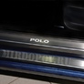 Накладки на пороги Volkswagen POLO 5D (2009-2020)