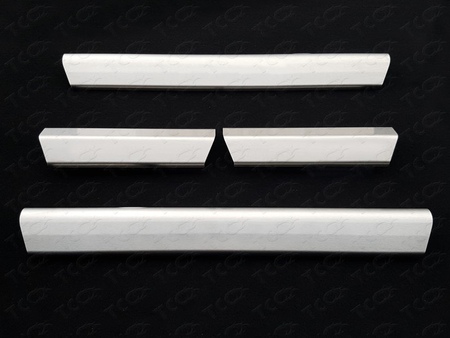 Накладки на внутренние пороги (шлифованные) Hyundai i40 (2011-2017) HYUNI4016-11