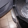 Пороги алюминиевые (Sapphire) Geely  Emgrand X7 (2014-2019)