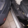 Пороги алюминиевые (Sapphire) Geely  Emgrand X7 (2014-2019)