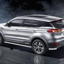 Защита заднего бампера d57 уголки Geely Atlas (2018-2021)