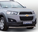 Защита переднего бампера труба d60 Chevrolet Captiva (2013-2019)