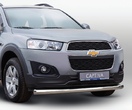 Защита переднего бампера труба d76 Chevrolet Captiva (2013-2019)