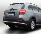 Защита заднего бампера d60 Chevrolet Captiva (2013-2019)