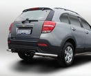 Защита заднего бампера уголки d60 Chevrolet Captiva (2013-2019)