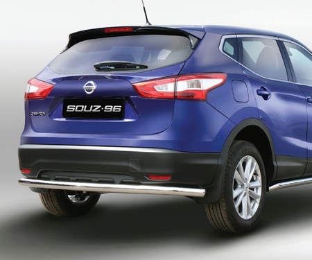 Защита задняя d60 Nissan Qashqai (2014-2019) NQSH.75.5079