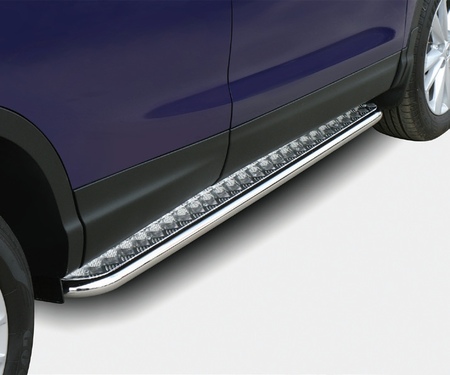 Пороги с листом d42,Nissan Qashqai (2014-2019) NQSH.82.5077