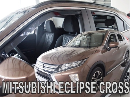 Дефлекторы боковых окон вставные Heko для Mitsubishi Eclipse Cross (2018-2024) 23377