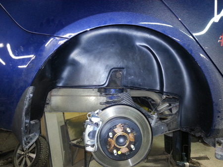 Подкрылки задние Петропласт для Kia Rio (2015-2019) PPL 30747119	