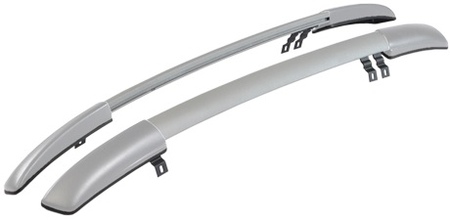 Рейлинги на крышу серебристые APS для Datsun on-DO (2014-2019) 0217-БП-23