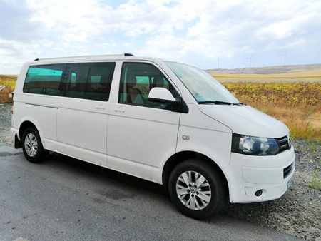 Рейлинги на крышу интегрированные серебро Volkswagen Transporter (2003-2020) длинная база 37.SKP.X011.G