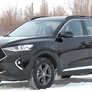 Рейлинги на крышу серебристые APS для Haval F7 (2019-2024)