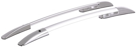 Рейлинги на крышу серебристые APS для Kia Ceed (2006-2012) 0230-БП-23