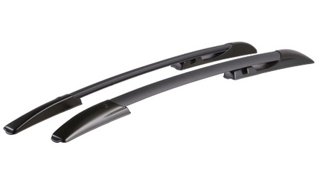 Рейлинги на крышу черные APS для Kia Ceed (2018-2021) 0234-БП-02