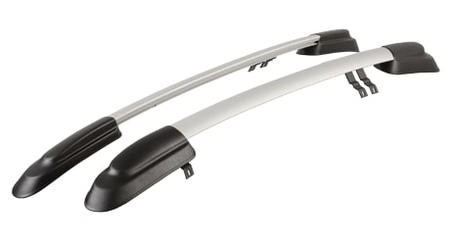 Рейлинги на крышу серые APS для Lada Granta лифтбек (2014-2025) 0229-РК-11