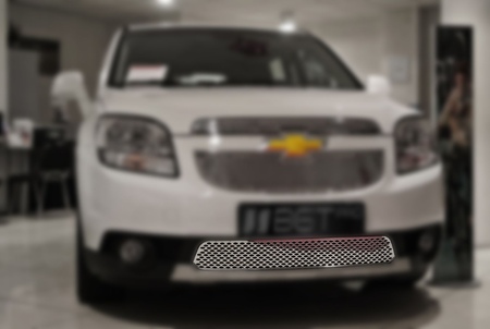 Решетка радиатора Mesh нижняя Chevrolet Orlando (2011-2019) FC-CVT-SM425-B