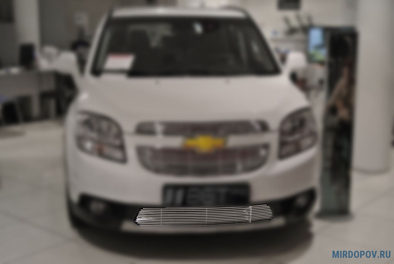 Решетка радиатора верхняя Chevrolet Orlando (2011-2019) № FC-CVT-BG425-T -  купить по лучшей цене на mirdopov.ru