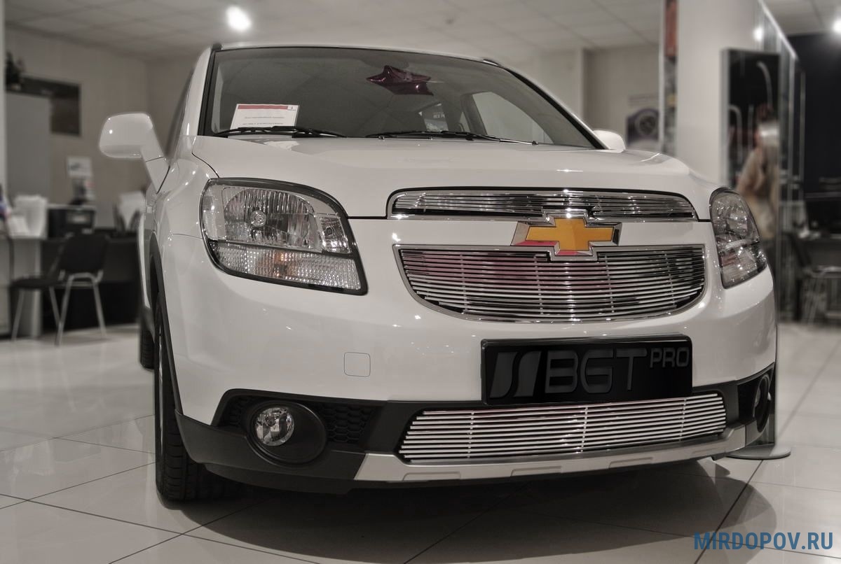 Решетка радиатора верхняя Chevrolet Orlando (2011-2019) № FC-CVT-BG425-T -  купить по лучшей цене на mirdopov.ru