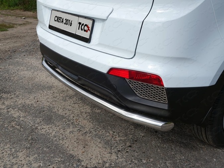 Решетка заднего бампера лист Hyundai Creta (2016-2021) HYUNCRE16-02