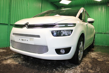 Защита радиатора Optimal Citroen C4 Grand Picasso (2014-2021) 