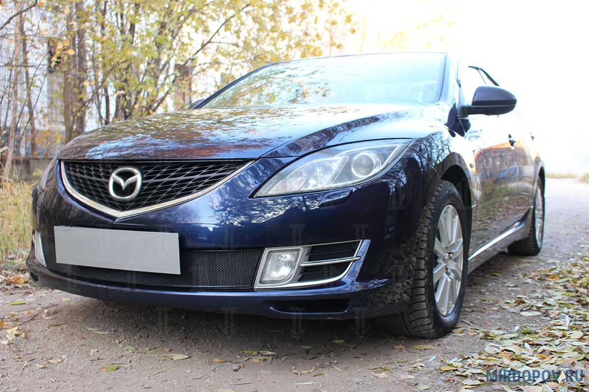 Защита радиатора Optimal Mazda 6 (2007-2010) № - купить по лучшей цене на  mirdopov.ru