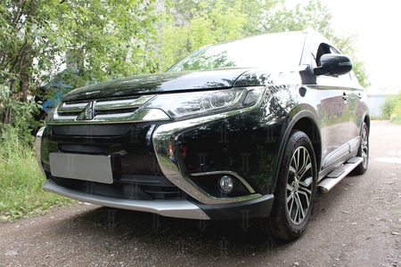 Защита радиатора Optimal Mitsubishi Outlander (2015-2018) 