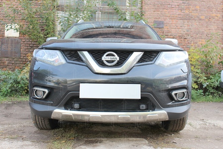 Защита радиатора Optimal Nissan X-Trail (2015-2018) 