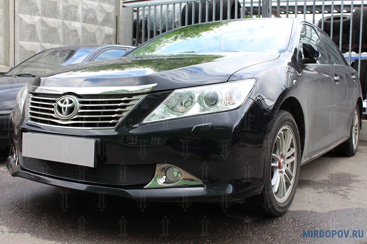 Защита радиатора Optimal Toyota Camry (2011-2014) № - купить по лучшей цене  на mirdopov.ru