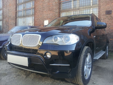 Защита радиатора Premium BMW X5 (2006-2013) 