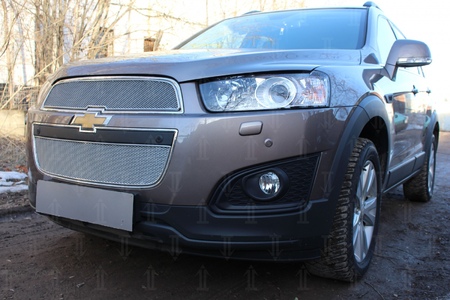 Защита радиатора Premium Chevrolet Captiva (2013-2019) 