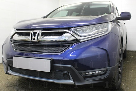 Защита радиатора Premium Honda CR-V (2017-2023) 