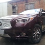 Защита радиатора Premium Infiniti QX60 (2014-2021)