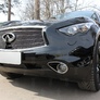 Защита радиатора Premium Infiniti QX70 дизель (2014-2019)