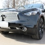 Защита радиатора Premium Infiniti QX70 дизель (2014-2019)