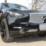 Защита радиатора Premium Infiniti QX70 дизель (2014-2019)