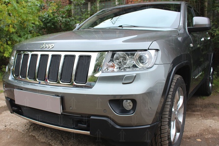 Защита радиатора Premium Jeep Grand Cherokee (2010-2013) 