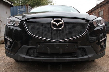 Защита радиатора Premium Mazda CX-5 (2011-2015) 